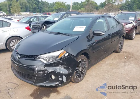2015 Toyota Corolla S Plus from USA, damaged, VIN 2T1BURHE3FC415328